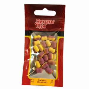 Pop-Up Benzar Mix Instant Mini Dumbell Bicolor, 8-10mm, 20buc (Aroma: Portocale&Ciocolata) imagine
