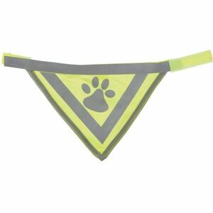 TRIXIE REFLECTIVE DOG SCARF XS-S Bandană reflectorizantă pentru câine, galben, mărime imagine