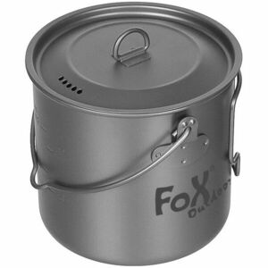 Oală pentru exterior Fox cu capac, aprox. 1, 1 L, titan imagine