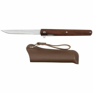 Fox Outdoor Knife Jack Slim, cu o singură mână, mâner din lemn imagine