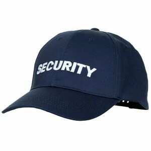 Șapcă MFH - mărime reglabilă, brodată Securitate, albastru imagine
