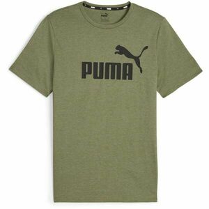 Puma ESSENTIALS HEATHER TEE Tricou sport pentru bărbați, kaki, mărime imagine