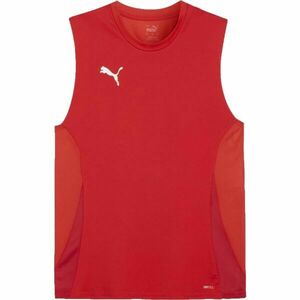 Puma TEAMGOAL SLEEVELESS JERSEY Tricou de fotbal, roșu, mărime imagine