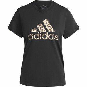 adidas ANIMAL PRINT GRAPHICH T-SHIRT Tricou pentru femei, negru, mărime imagine