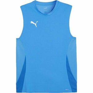 Puma TEAMGOAL SLEEVELESS JERSEY Tricou de fotbal, albastru, mărime imagine
