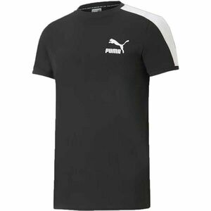 Puma ICONIC T7 TEE Tricou pentru bărbați, negru, mărime imagine