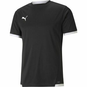 Puma TEAM LIGA JERSEY Tricou fotbal bărbați, negru, mărime imagine