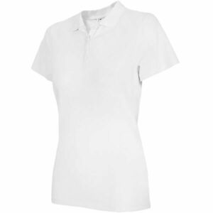 4F WOMEN'S T-SHIRT Tricou cu guler damă, alb, mărime imagine