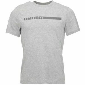 Umbro TEXTURED LOGO GRAPHIC TEE Tricou pentru bărbați, gri, mărime imagine