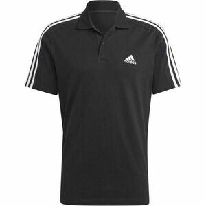 adidas Tricou polo bărbați Tricou polo bărbați, negru imagine