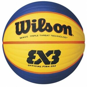 Wilson FIBA 3X3 GAME BSKT Minge de baschet, galben, mărime imagine