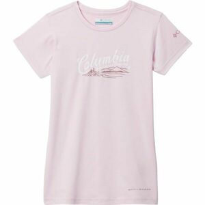 Columbia MISSION PEAK™ SHORT SLEEVE GRAPHIC SHIRT Tricou fete, roz, mărime imagine