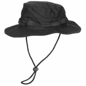 MFH Pălărie americană GI Bush cu cordon de strângere, negru imagine
