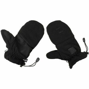 Mănuși din fleece MFH cu bucle de cordon, negru imagine