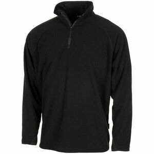 Tricou cu mânecă lungă din fleece MFH Troyer, negru imagine