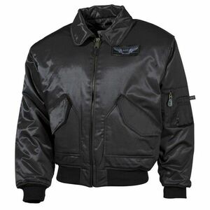 Jachetă de aer americană mai groasă MFH CWU American, negru imagine