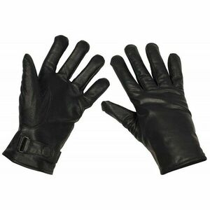 MFH Mănuși din piele BW, negru imagine
