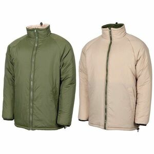 Jachetă termică reversibilă MFH GB în mărimi mai mari, verde OD/kaki imagine