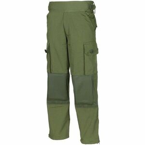 Pantaloni profesioniști MFH Commando Smock Smock Rip stop, verde OD imagine