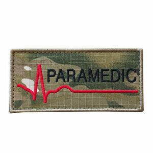 WARAGOD Broderie Paramedic Patch Camo Fabric imagine