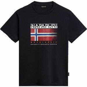 Napapijri S-KREIS Tricou pentru bărbați, negru, mărime imagine