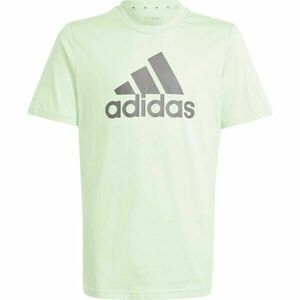 adidas ESSENTIALS BIG LOGO T-SHIRT Tricou pentru juniori, verde deschis, mărime imagine