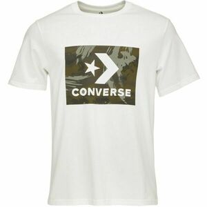 Converse Tricou bărbați Tricou bărbați, alb imagine