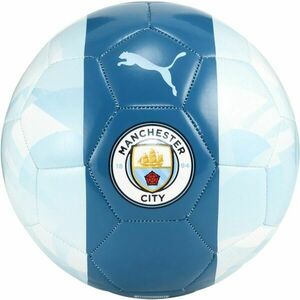 Puma MANCHESTER CITY FC FTBLCORE BALL Minge de fotbal, albastru deschis, mărime imagine