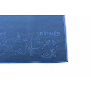 Pinguin Micro prosop Harta cu prosoape 40 x 80 cm, albastru imagine
