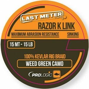 Fir Textil Prologic Razor K Link, Weed Green Camo, 15m (Rezistenta: 15 lbs) imagine