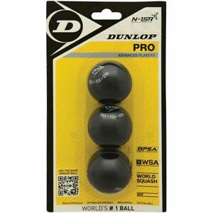 Dunlop PRO 3BBL Minge de squash, negru, mărime imagine