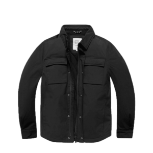 Vintage Industries Wyatt jachetă cu cămașă, negru imagine