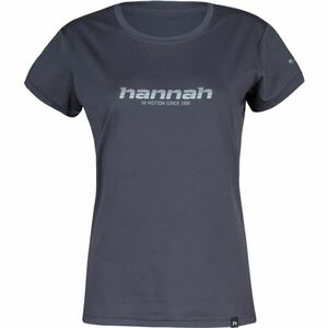 Hannah SAFFI II Tricou funcțional femei, gri închis, mărime imagine