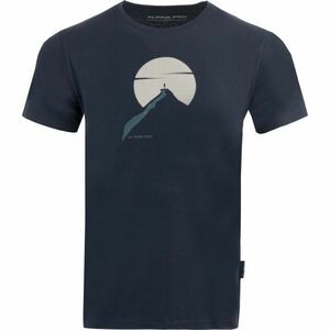 ALPINE PRO NERAW Tricou pentru bărbați, albastru închis, mărime imagine