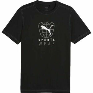 Puma BETTER SPORTSWEAR TEE Tricou pentru bărbați, negru, mărime imagine