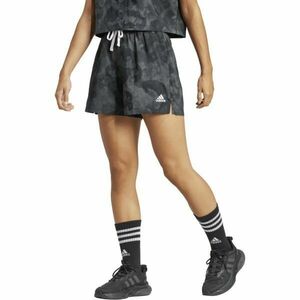 adidas FLORAL GRAPHIC WOVEN SHORTS Șort femei, negru, mărime imagine