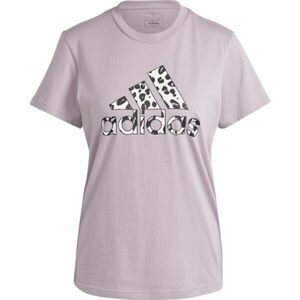 adidas ANIMAL PRINT GRAPHIC T-SHIRT Tricou de damă, mov, mărime imagine