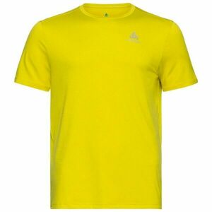 Odlo RUN EASY 365 T-SHIRT CREW NECK SS Tricou sport pentru bărbați, galben, mărime imagine