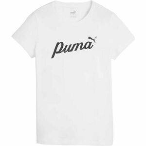 Puma ESSENTIALS + BLOSSOM SCRIP TEE Tricou pentru femei, alb, mărime imagine
