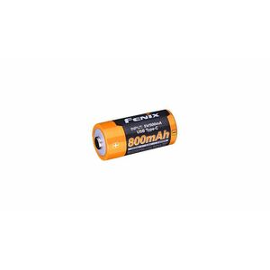 Baterie reîncărcabilă Fenix RCR123A 800 mAh USB-C Li-ion imagine