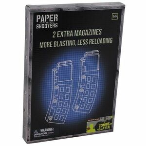PAPER SHOOTERS Set de arme pliabile Paper Shooters Zombie Magazine, 2 pachete imagine