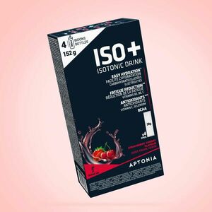Băutură Izotonică Pudră ISO+ Căpşuni-Cireşe 4 x 38 g imagine