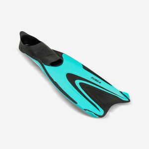 Labe de înot scufundări FF 500 Soft Turcoaz Fluorescent imagine