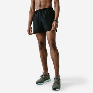 Șort respirant Alergare Jogging Run Dry Negru Bărbați imagine