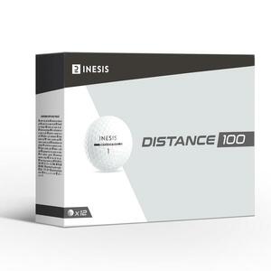 Set 12 Mingi Golf INESIS DISTANCE 100 ALB imagine