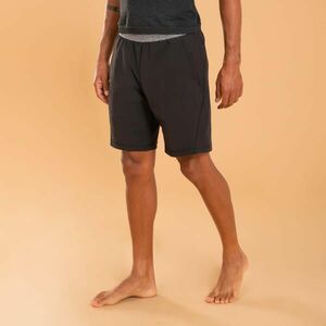 Pantalon scurt Yoga dinamică Negru Bărbaţi imagine
