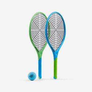 Set Tenis Funyten 2 rachete şi 1 minge Albastru/Verde imagine