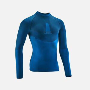 Bluză termică ciclism pe șosea Training Albastru Bărbați imagine