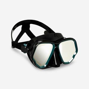 Mască scufundări - 500 Dual Negru-Gri Oglindă imagine
