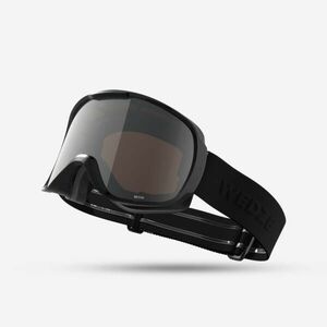 Ochelari schi/snowboard G 500 S3 S3 Vreme Frumoasă Negru Copii/ Adulți imagine